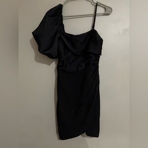 Express black mini dress